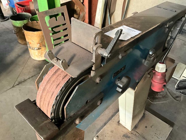 2008 belt grinder bandschuurmachine - afbeelding 3 van  6