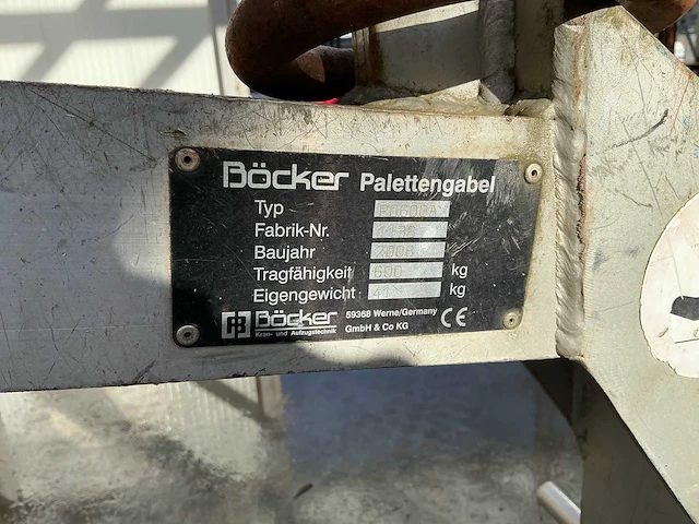 2008 bocker ahk 25/800 mobiele kraan - afbeelding 18 van  38