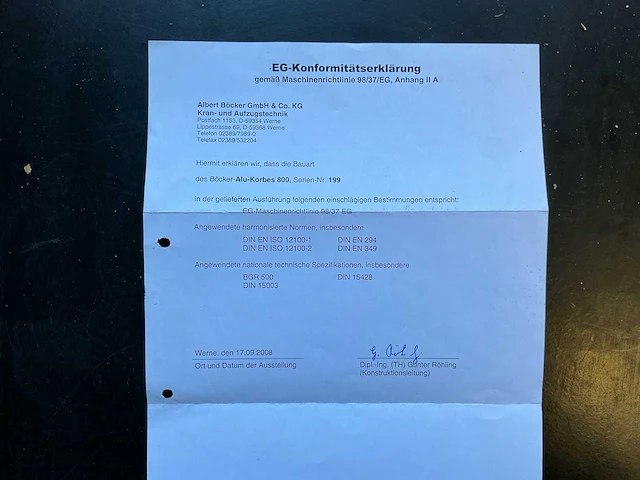 2008 bocker ahk 25/800 mobiele kraan - afbeelding 34 van  38