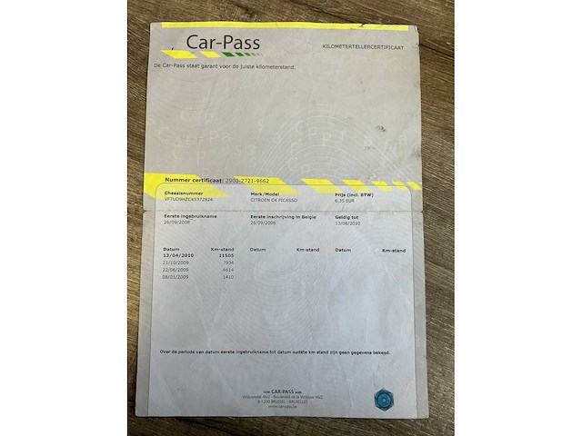 2008 citroën c4 picasso suv - afbeelding 37 van  38