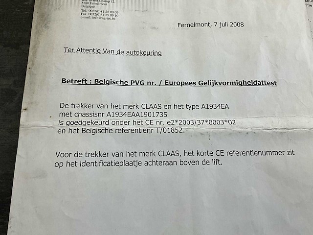 2008 claas arion i640 - afbeelding 21 van  24
