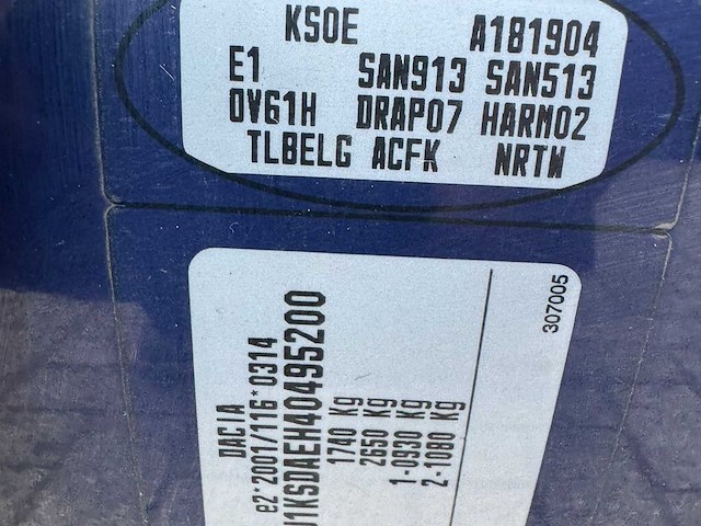 2008 dacia logan mcv 1.4 benzine - afbeelding 6 van  23