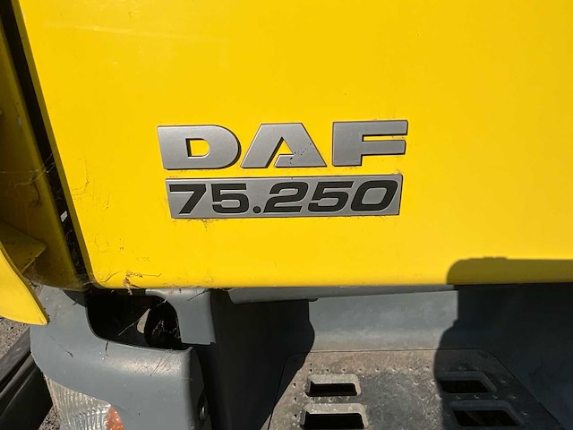 2008 daf kolkenzuiger fa cf75 daf - afbeelding 43 van  68