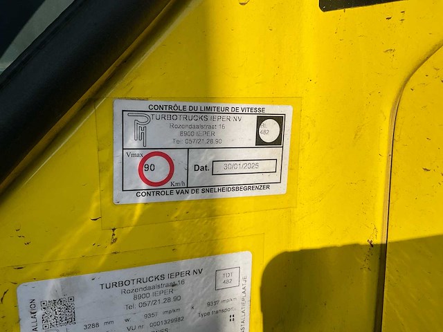 2008 daf kolkenzuiger fa cf75 daf - afbeelding 60 van  68
