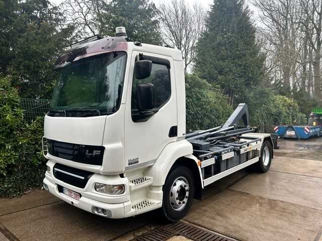 2008 daf lf55 containersysteem + 2 containers - afbeelding 1 van  31