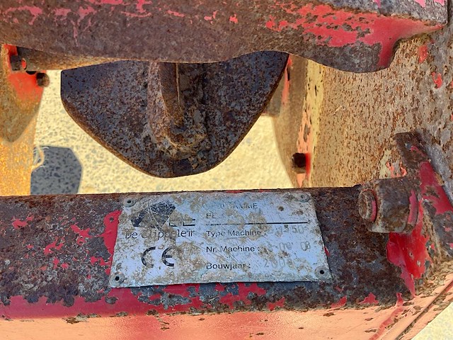 2008 de clippeleir z1550 spitmachine - afbeelding 5 van  6