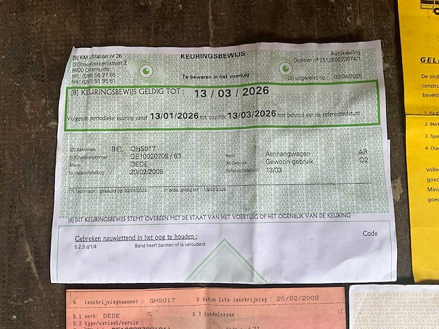 2008 dede aanhangwagen - afbeelding 21 van  29