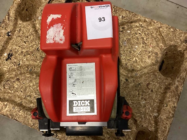 2008 dick slijptoestel sm-110 overige vleesverwerking - afbeelding 6 van  6