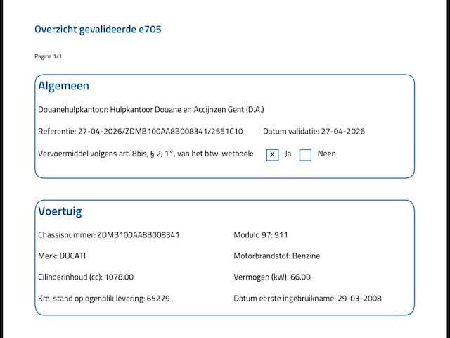2008 ducati hypermotard 1100 b1 - afbeelding 18 van  24