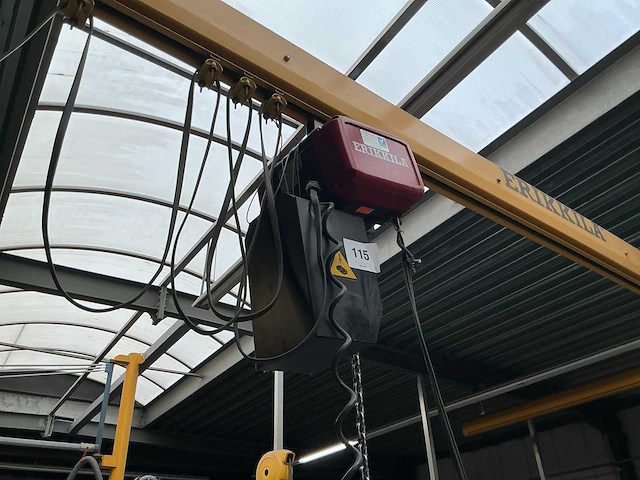 2008 erikkila ech2000 elektrische kettingtakel - afbeelding 2 van  7