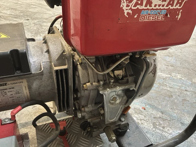 2008 europower generators ep6000de mobiele generator - afbeelding 12 van  12