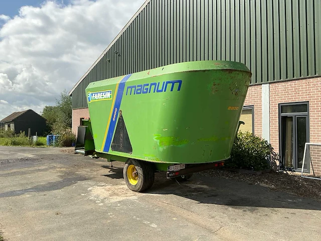 2008 faresin tmrv 20.0 voermengwagen 20 m³ met weeginrichting - afbeelding 16 van  22