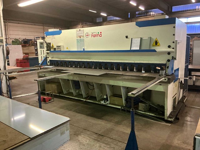 2008 farina cfo410 cnc guillotineschaar - afbeelding 1 van  18