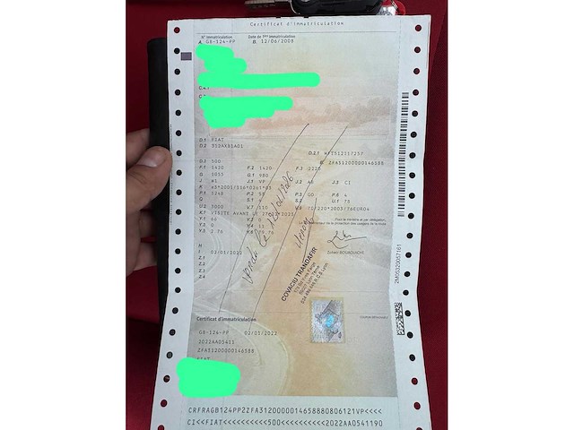 2008 fiat 500 - afbeelding 30 van  36