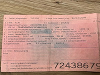 2008 fiat ducato camionette - hydraulische laadklep - airco - 3 pers - afbeelding 49 van  51