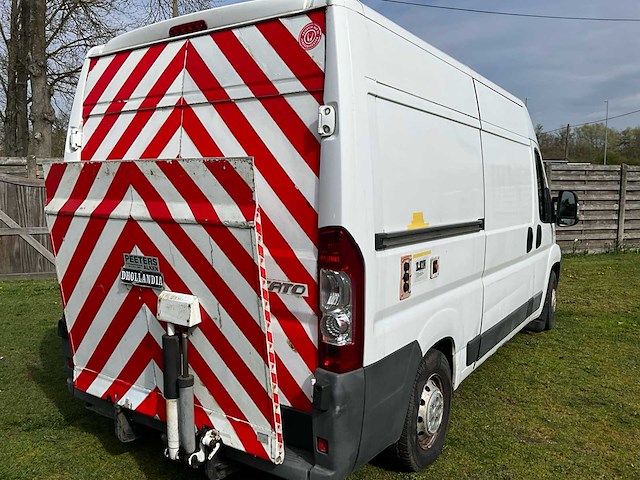 2008 fiat ducato camionette - hydraulische laadklep - airco - 3 pers - afbeelding 5 van  51