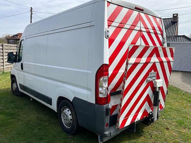 2008 fiat ducato camionette - hydraulische laadklep - airco - 3 pers - afbeelding 3 van  10