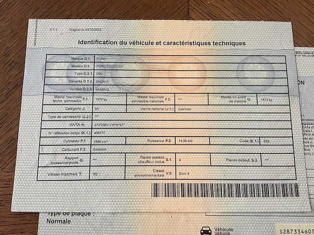 2008 ford focus cc personenauto - afbeelding 6 van  15