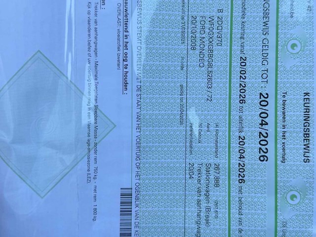 2008 ford mondeo - afbeelding 13 van  24