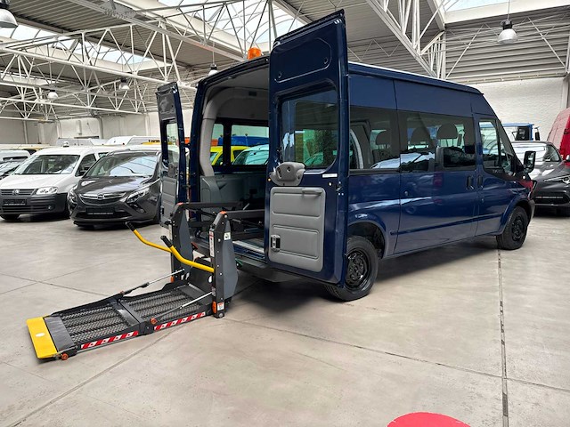 2008 ford transit - rolstoellift - professioneel aangepast mindervalidevervoer - afbeelding 12 van  19