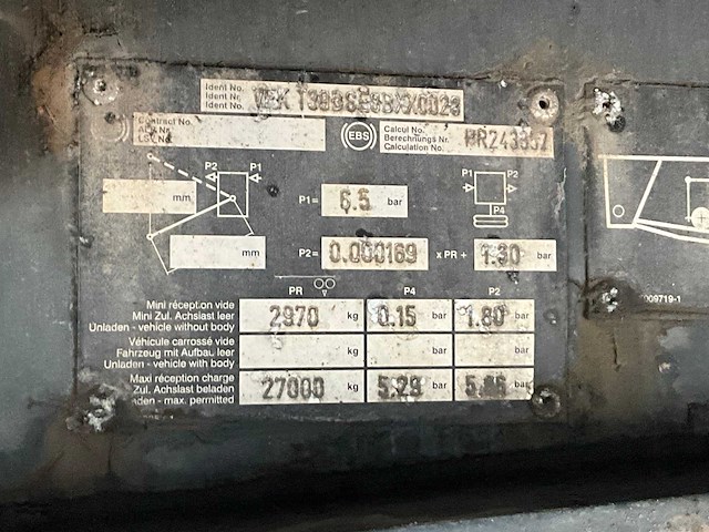 2008 fruehauf t39b oplegger - afbeelding 5 van  7