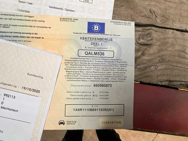 2008 gheysens verpoort r1110b 99/2113 dieplader snel vervoer - afbeelding 23 van  29