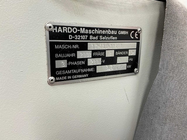 2008 hardo schoenmakers combine - afbeelding 11 van  11