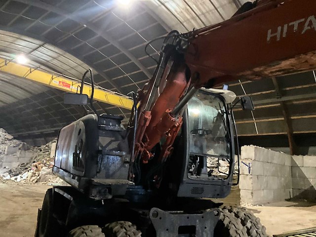 2008 hitachi zx140w-3 bandengraafmachine - afbeelding 5 van  55