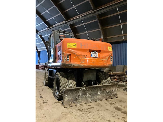 2008 hitachi zx140w-3 bandengraafmachine - afbeelding 9 van  55