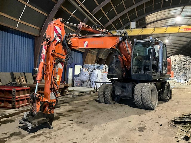 2008 hitachi zx140w-3 bandengraafmachine - afbeelding 12 van  55