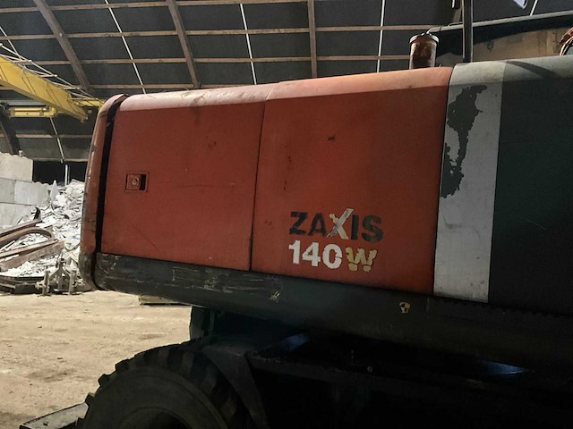 2008 hitachi zx140w-3 bandengraafmachine - afbeelding 43 van  55