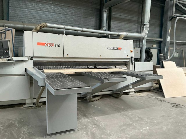 2008 holz her cut 110 cnc platen opdeelzaagmachine - afbeelding 3 van  8