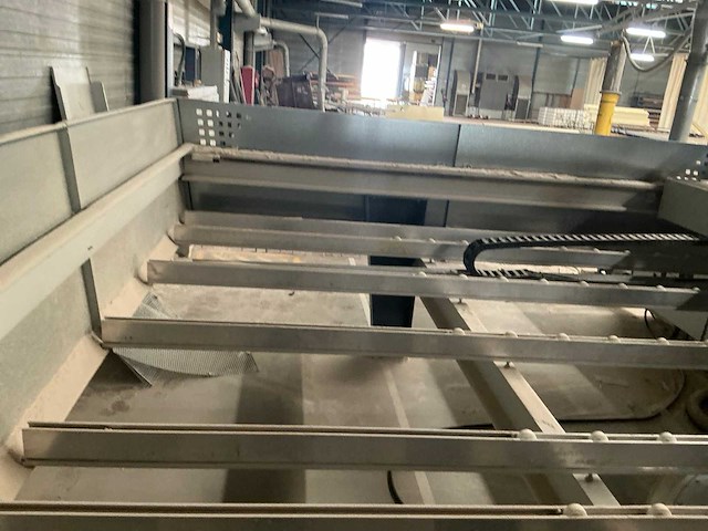 2008 holz her cut 110 cnc platen opdeelzaagmachine - afbeelding 6 van  8