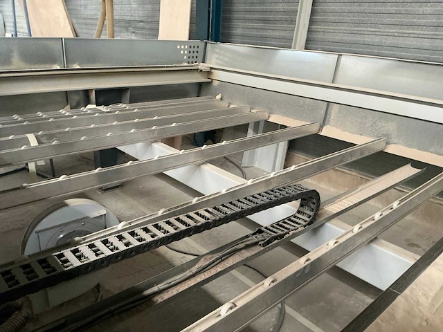 2008 holz her cut 110 cnc platen opdeelzaagmachine - afbeelding 8 van  8