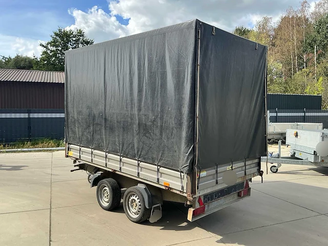 2008 humbaur 3 zijdenkieper 3 ton aanhangwagen - afbeelding 12 van  18
