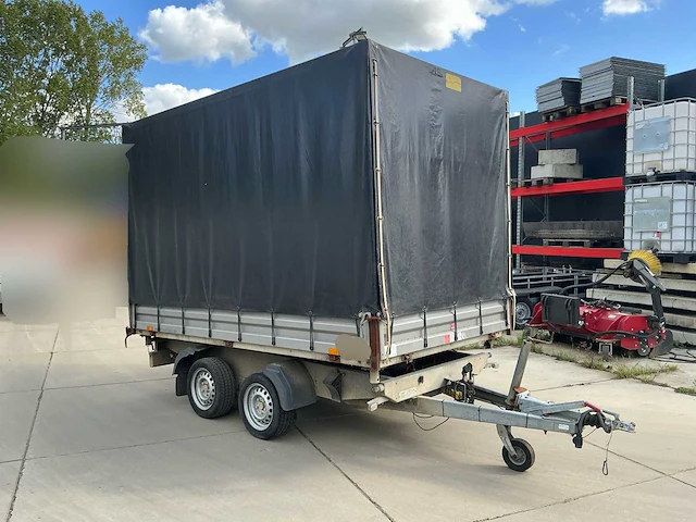 2008 humbaur 3 zijdenkieper 3 ton aanhangwagen - afbeelding 16 van  18