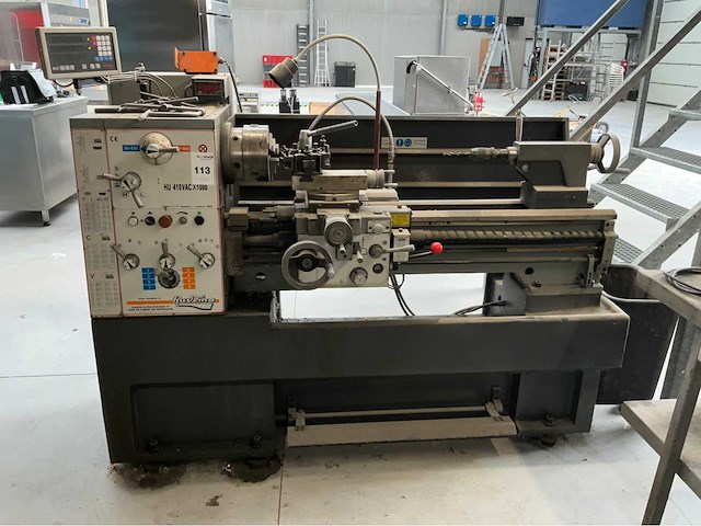 2008 huvema hu410vacx1000 universele draaibank - afbeelding 1 van  18