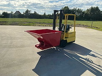 2008 hyster a1.25xl vorkheftruck met nieuwe kiep container - afbeelding 17 van  64