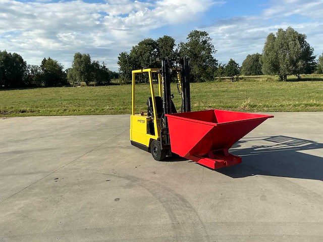 2008 hyster a1.25xl vorkheftruck met nieuwe kiep container - afbeelding 52 van  64