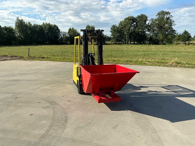 2008 hyster a1.25xl vorkheftruck met nieuwe kiep container - afbeelding 53 van  64