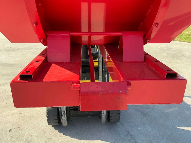 2008 hyster a1.25xl vorkheftruck met nieuwe kiep container - afbeelding 62 van  64