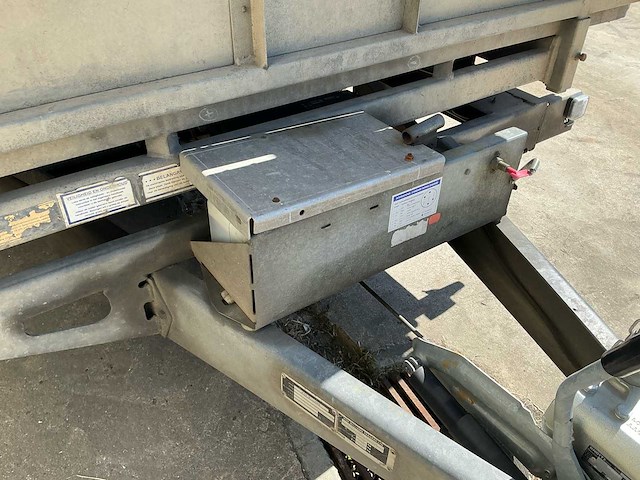 2008 ifor williams dubbel asser geremd met hydraulische laadbak tt126g aanhangwagen - afbeelding 2 van  33
