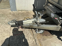 2008 ifor williams dubbel asser geremd met hydraulische laadbak tt126g aanhangwagen - afbeelding 4 van  33