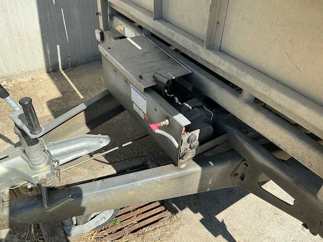 2008 ifor williams dubbel asser geremd met hydraulische laadbak tt126g aanhangwagen - afbeelding 5 van  33