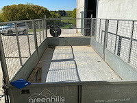 2008 ifor williams dubbel asser geremd met hydraulische laadbak tt126g aanhangwagen - afbeelding 14 van  33