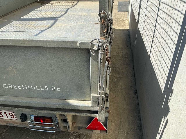 2008 ifor williams dubbel asser geremd met hydraulische laadbak tt126g aanhangwagen - afbeelding 15 van  33