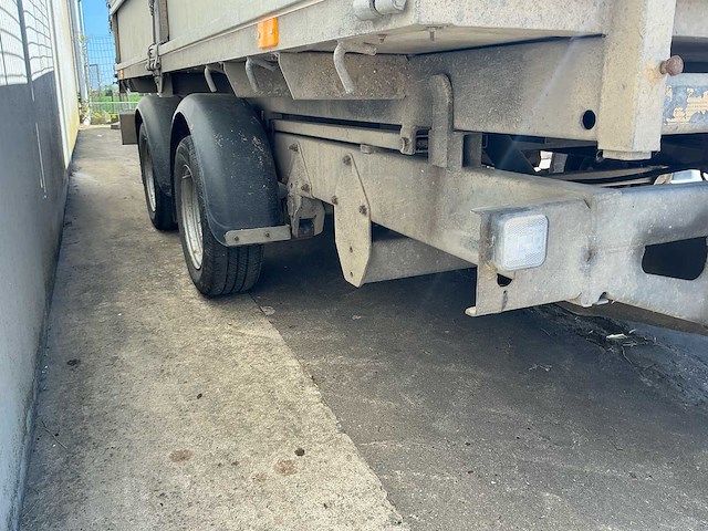 2008 ifor williams dubbel asser geremd met hydraulische laadbak tt126g aanhangwagen - afbeelding 31 van  33