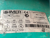 2008 imer mix120 panmixer - afbeelding 5 van  5