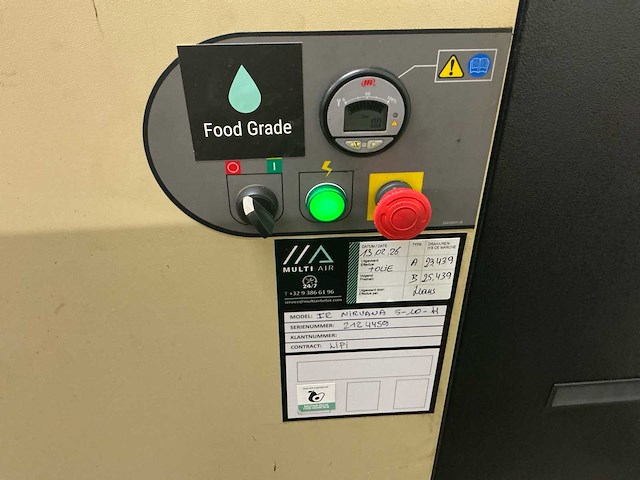 2008 ingersoll rand schroefcompressor - afbeelding 4 van  7