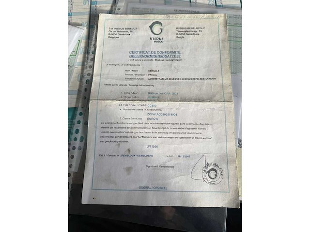 2008 irisbus tema bus - afbeelding 25 van  37